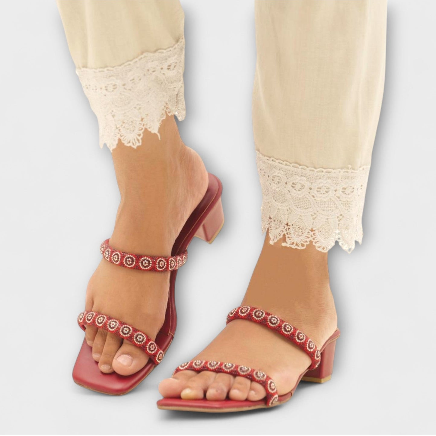 Live beautifully, walk gracefully - Fancy Block Heels
