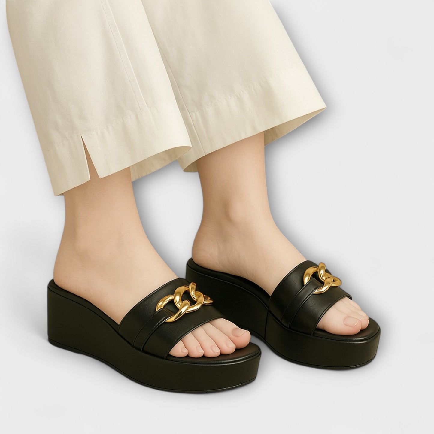 Live beautifully, walk gracefully - ZARA Wedge Heels