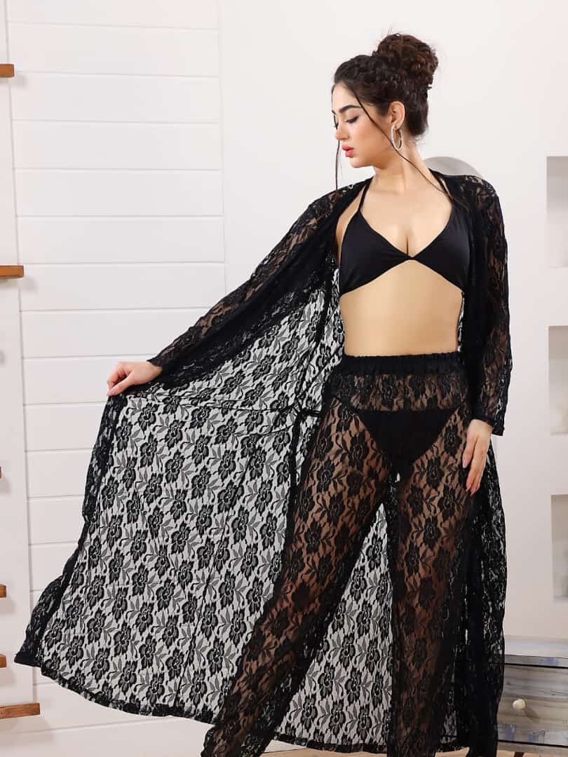 Bold Lightweight Fishnet Sleepwear