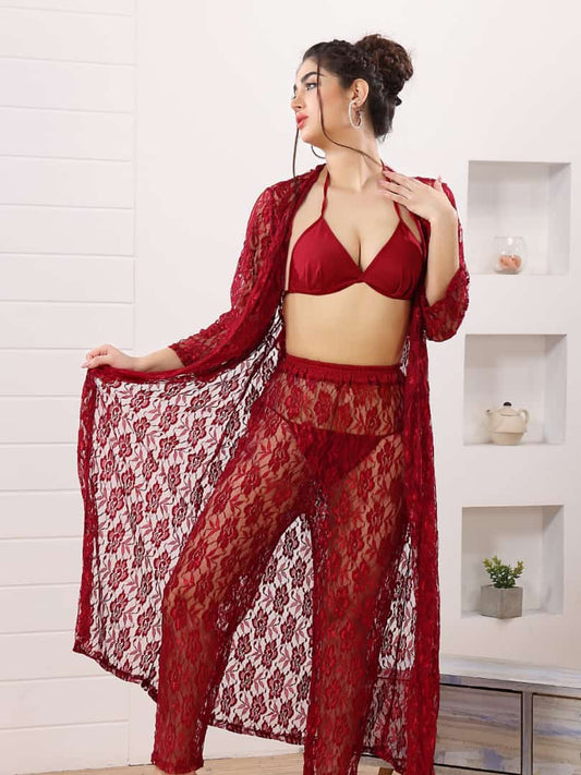 Bold Lightweight Fishnet Sleepwear