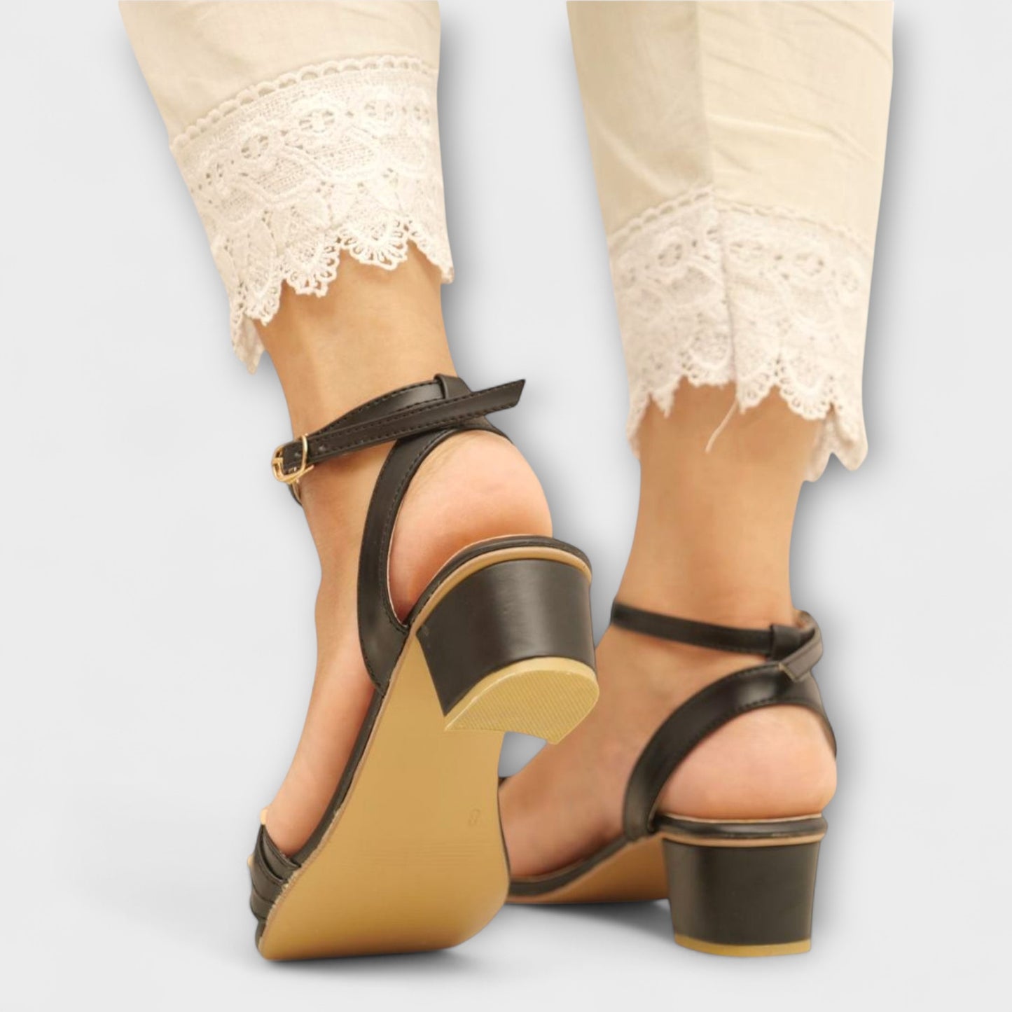 Live beautifully, walk gracefully - Fancy Block Heels