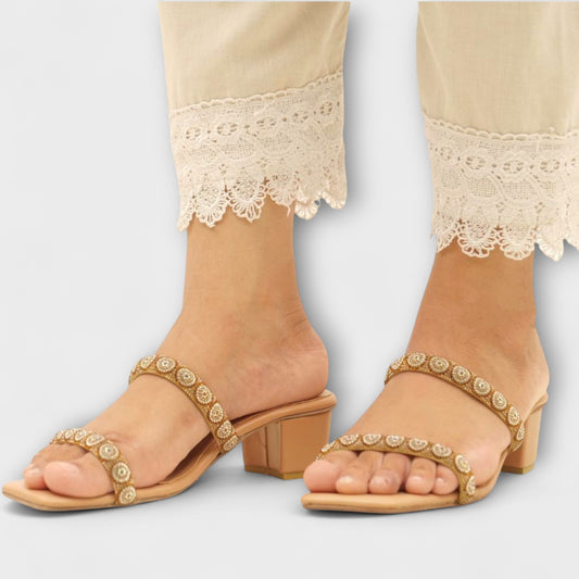 Live beautifully, walk gracefully - Fancy Block Heels