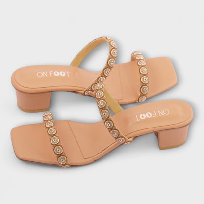 Live beautifully, walk gracefully - Fancy Block Heels