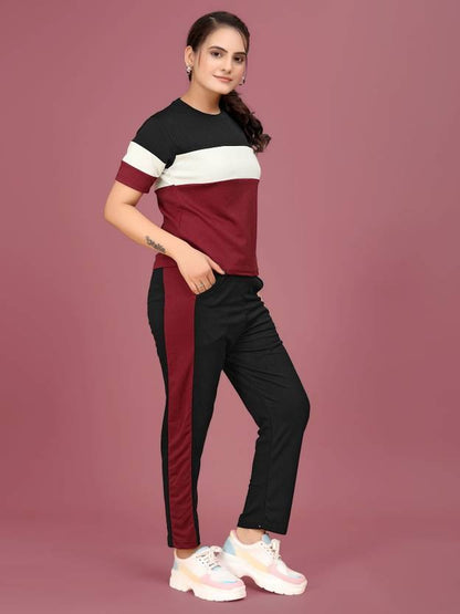 Premium Colorblock Women Track Suit