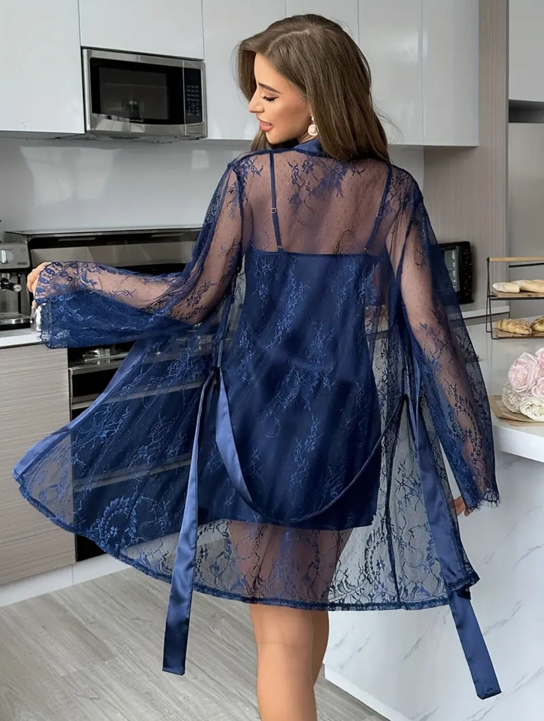 Soft as a sigh, Elegant as a dream - Light Silk Nightwear Set