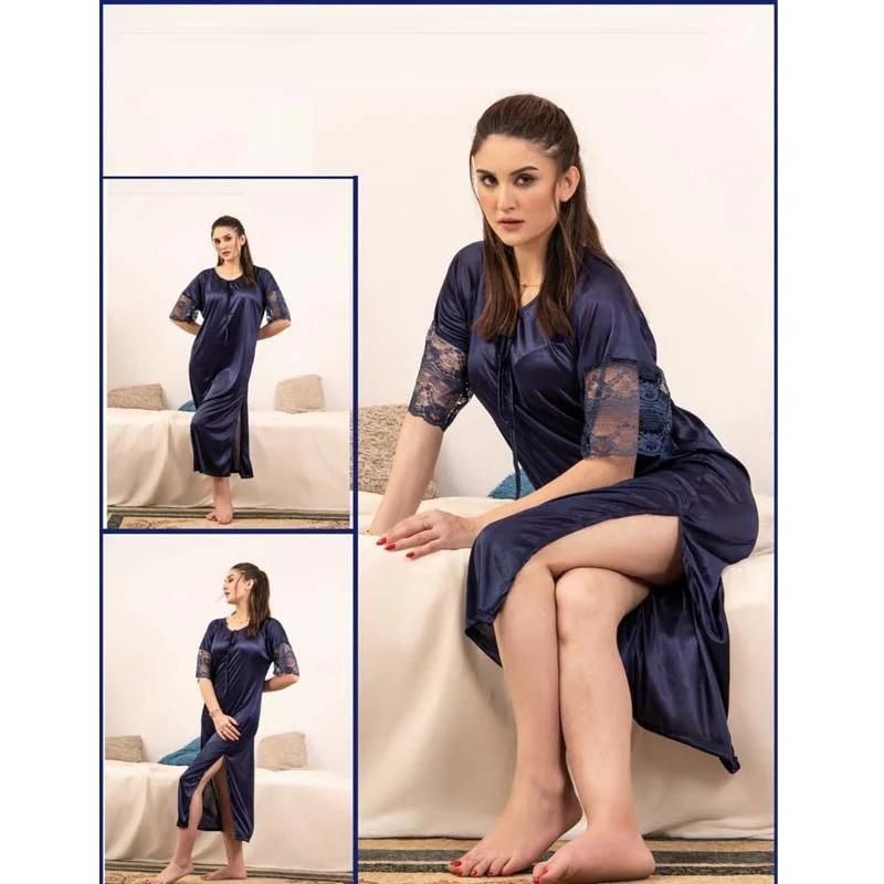 Sleep in luxury - Nightwear Set in Black, Red & Blue