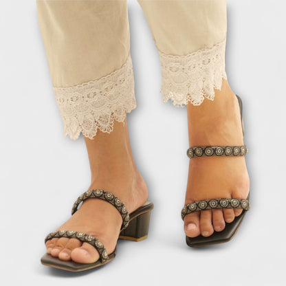 Live beautifully, walk gracefully - Fancy Block Heels