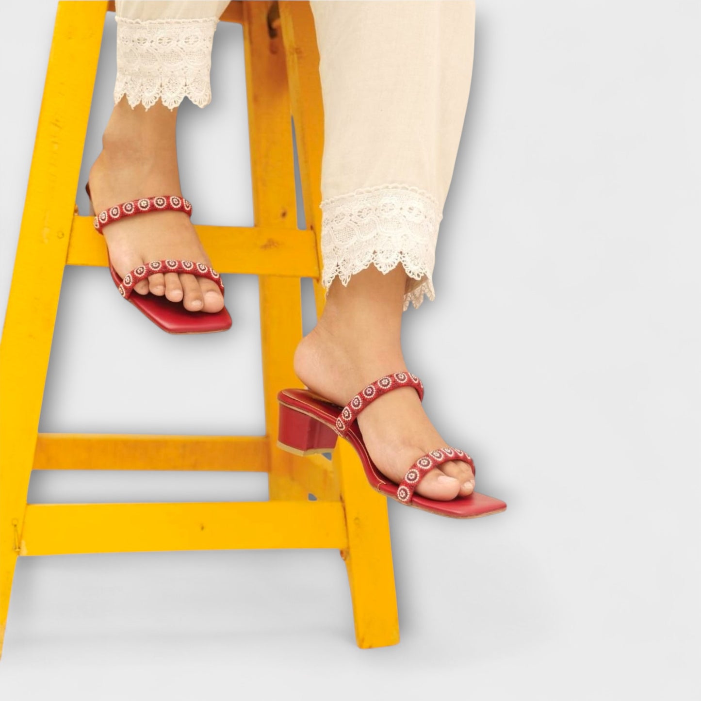 Live beautifully, walk gracefully - Fancy Block Heels