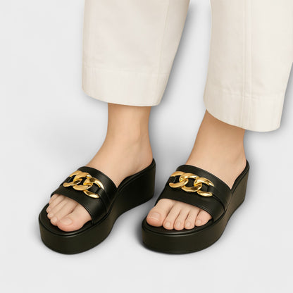 Live beautifully, walk gracefully - ZARA Wedge Heels