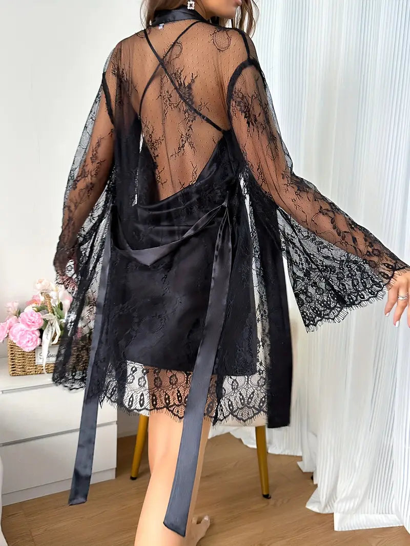 Soft as a sigh, Elegant as a dream - Light Silk Nightwear Set